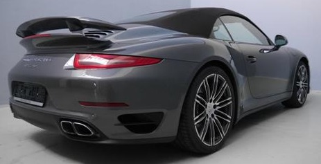 lhd car PORSCHE 911 TURBO (01/05/2015) - 